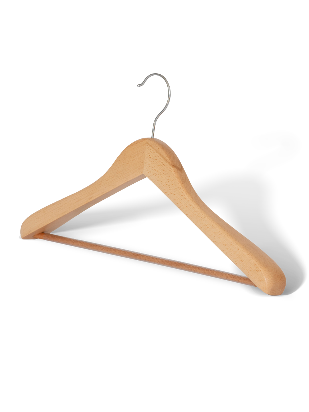 Edward Hanger with hook and bar Natural - Hangers - Bentley